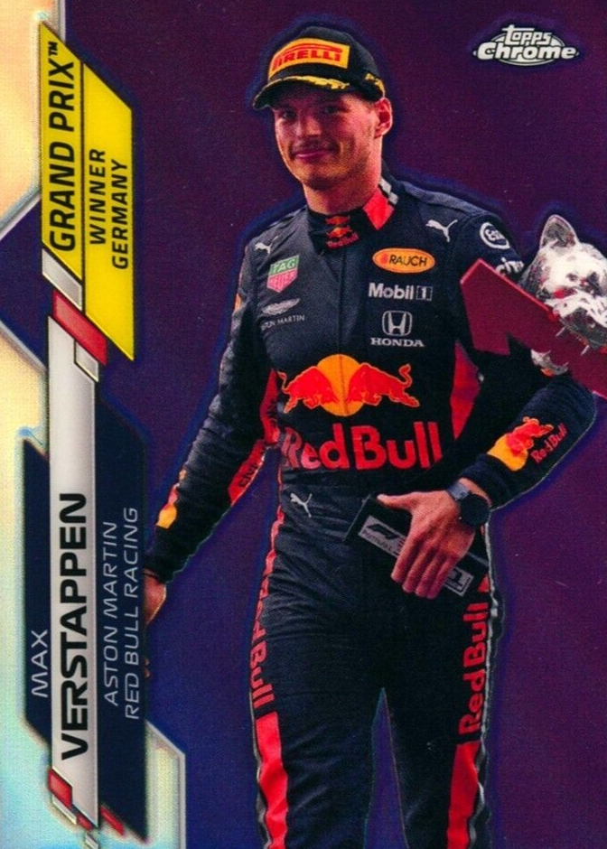 Max Verstappen F1 2020 Topps セット Max Verstappen 2020 Topps Chrome Formula 1 #143 Grand Prix Winners