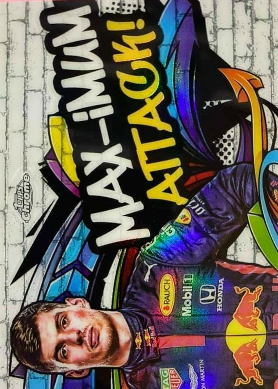 マンション火災 2020 TOPPS FORMULA1 Max Verstappen リフ ...