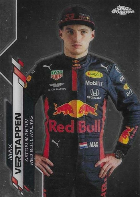 Max Verstappen 2020 Topps Chrome Formula 1 #6 Base PSA 10 