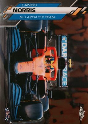 2020 Topps Chrome Formula 1 #27 F1 Cars