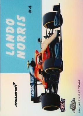 2020 Topps Chrome Formula 1 #54W-6 1954 World on Wheels