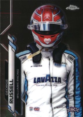 2020 Topps Chrome Formula 1 #192 F1 Racers