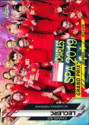 Charles Leclerc 2020 Topps Chrome Formula 1 #4 Base Price