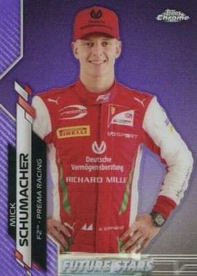 Mick Schumacher 2020 Topps Chrome Formula 1 #TT-15 Track