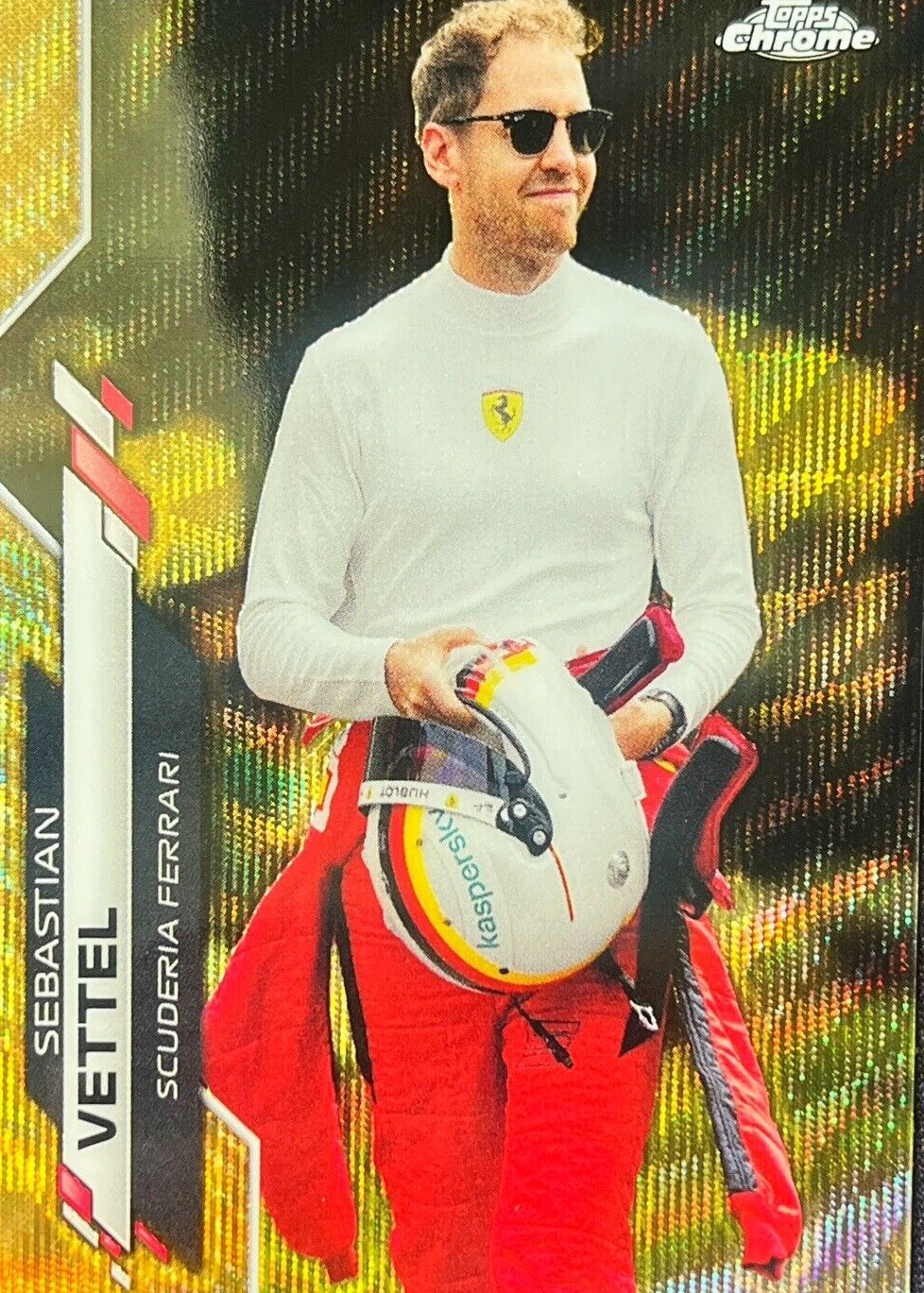 Sebastian Vettel 2020 Topps Chrome Formula 1 #176 F1 Racers