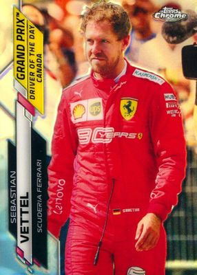 その他 2020 Topps F1 Vettel Variation Refractor 2020 Topps F1 Vettel Variation Refractor