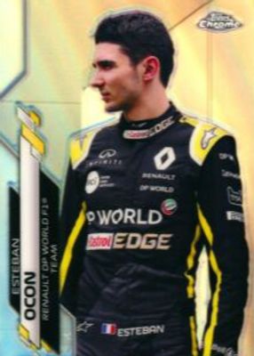 その他 2020 topps chrome f1 ESTEBAN OCON /50 2020 TOPPS CHROME F1 ESTEBAN OCON 1954 WORLD ON WHEELS GOLD