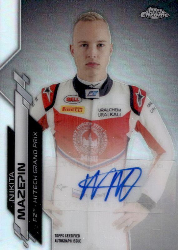 2020 Topps Chrome Formula 1 #F1A-NM Autographs (/346)