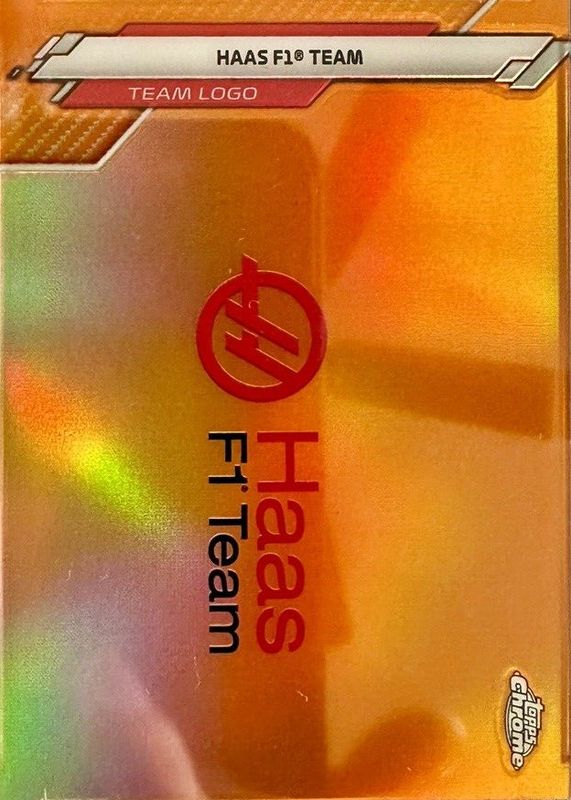 2020 Topps Chrome Formula 1 #120 Team Logos - Orange Refractor /25