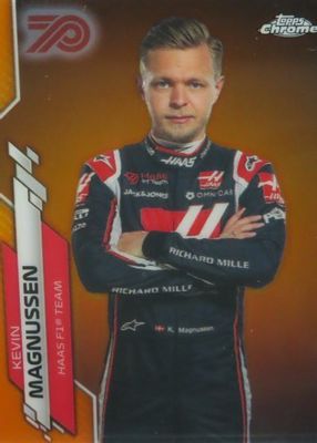 F1カード Kevin Magnussen シールサインカード Kevin Magnussen 2023 Topps Chrome Formula 1 #CAC-KM