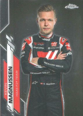 F1カード Kevin Magnussen シールサインカード Kevin Magnussen 2023 Topps Chrome Formula 1 #CAC-KM