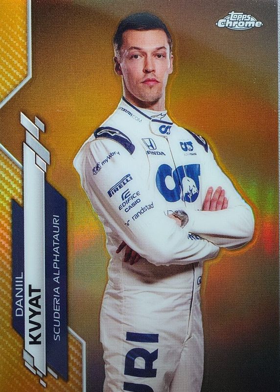 2020 Topps Chrome Formula 1 #12 Gold Refractor /50