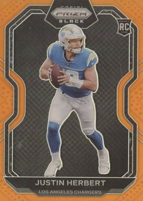 2020 Chronicles #3 Prizm Black - Orange /75