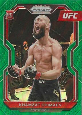 2021 Prizm UFC #7 Green