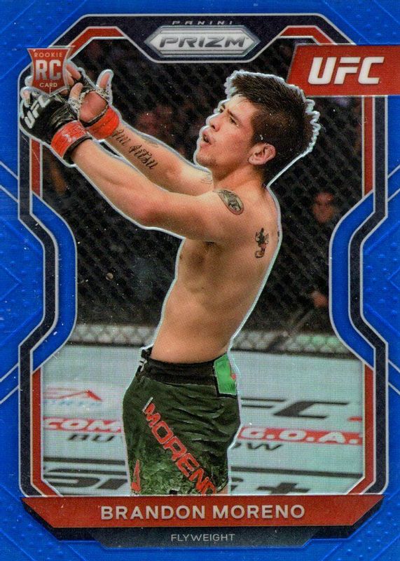 2021 Prizm UFC #38 Blue /199