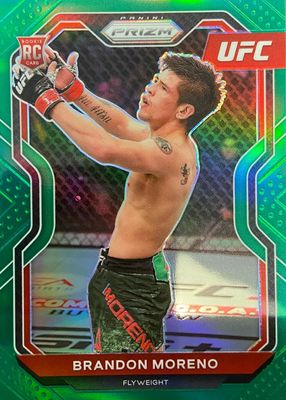 2021 Prizm UFC #38 Green