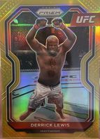 Derrick Lewis 2021 Prizm UFC #100 Gold /10 Price Guide - Sports