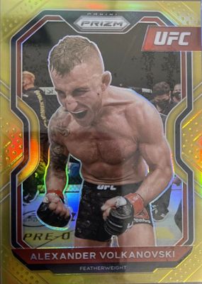 2021 Prizm UFC #36 Gold /10