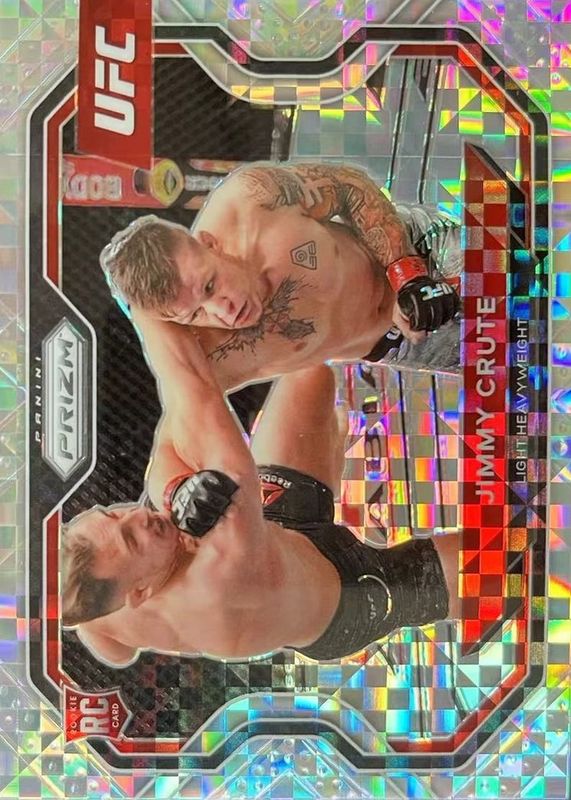 Jimmy Crute 2021 Prizm UFC #170 Lucky Envelopes /8 Rookie RAW