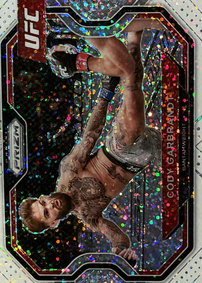 Cody Garbrandt 2021 Prizm UFC #106 White Sparkle /(SSP