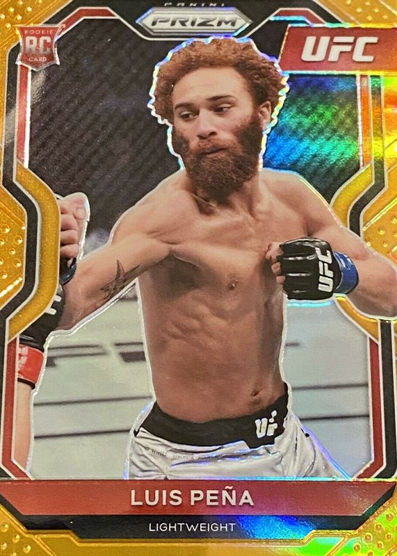 2021 Prizm UFC #27 Orange /99