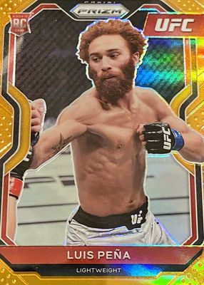 2021 Prizm UFC #27 Orange /99