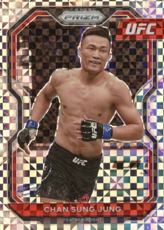 Chan Sung Jung 2021 Prizm UFC #78 Lucky Envelopes /8 RAW