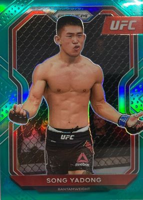 2021 Prizm UFC #97 Teal /49