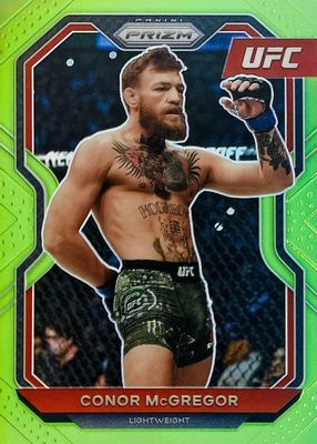 2021 Prizm UFC #30 Neon Green /75