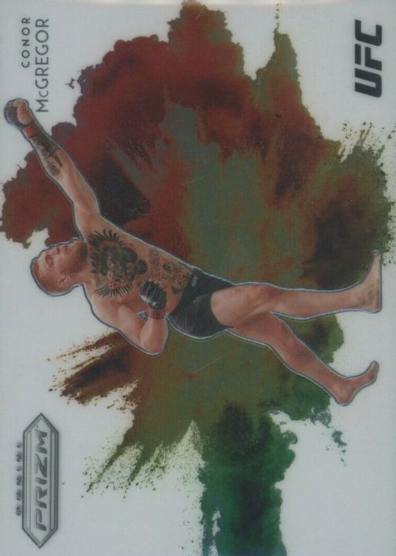 Conor McGregor 2021 Prizm UFC #15 Color Blast /(SSP) BGS 9