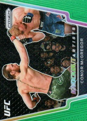 2021 Prizm UFC #16 Knockout Artists - Green