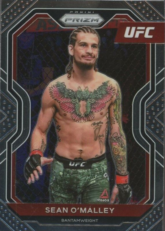 Sean O'Malley 2021 Prizm UFC #61 Base PSA 9