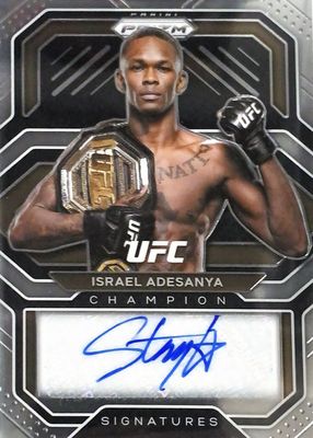 2021 Prizm UFC #CS-IAD Champion Signatures