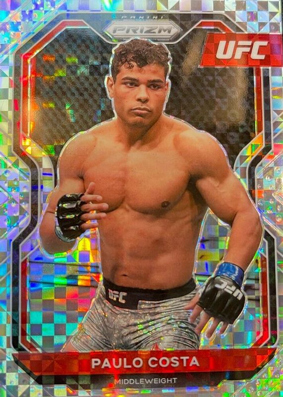 Paulo Costa 2021 Prizm UFC #69 Lucky Envelopes /8 RAW