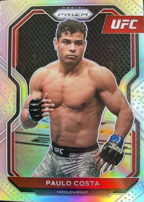 Paulo Costa 2021 Prizm UFC #69 Silver RAW