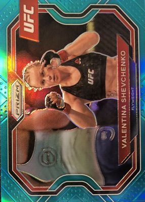 2021 Prizm UFC #139 Teal /49