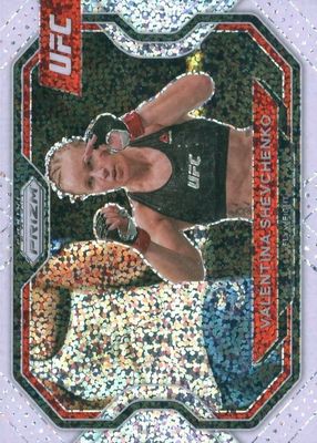 2021 Prizm UFC #139 White Sparkle /(SSP)