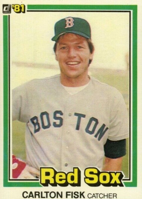 Carlton Fisk 1981 Donruss #335 Base BGS 9