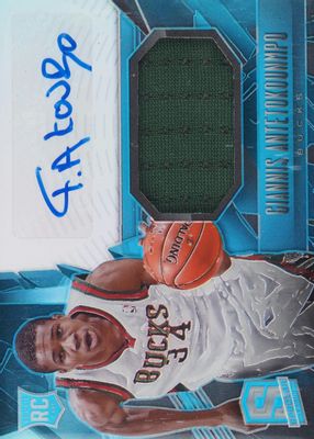 2013 Spectra #120 Rookie Jersey Autographs - Light Blue (/99)