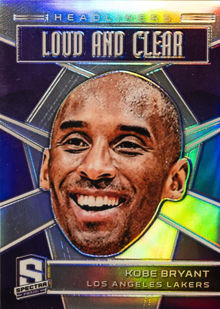 Kobe Bryant 2018 Spectra #12 Headliners /(SSP) Price Guide
