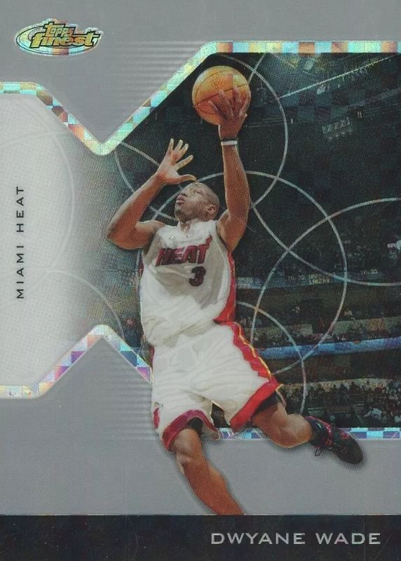 Dwyane Wade 2004 Topps Finest #100 X-Fractor /199 PSA 10