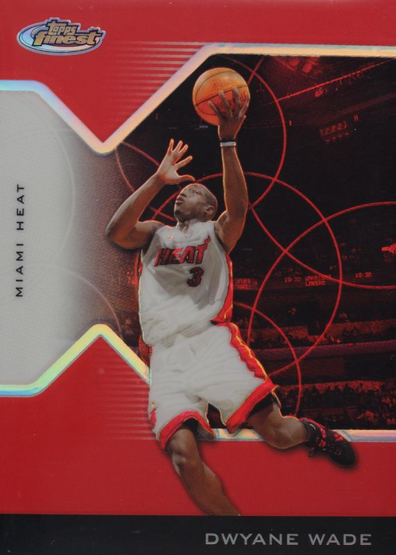 Dwyane Wade 2004 Topps Finest #100 Red Refractor /149 PSA 10