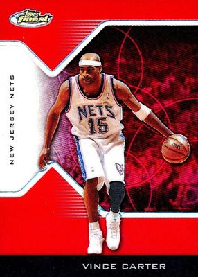 2004 Topps Finest #10 Red Refractor /149