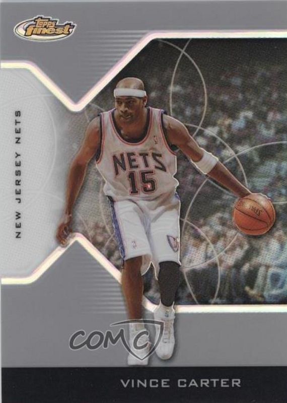 Vince Carter 2004 Topps Finest #10 Refractor /249 BGS 9.5