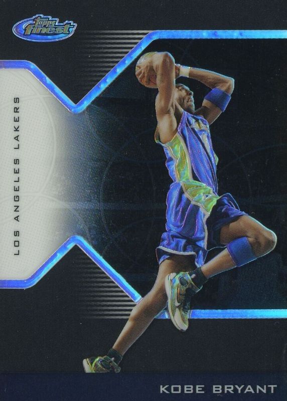 Kobe Bryant 2004 Topps Finest #8 Black Refractor /29 PSA 10