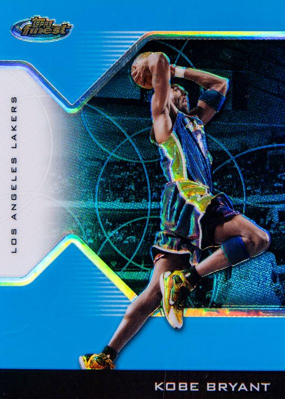 Kobe Bryant 2004 Topps Finest #8 Blue Refractor /50 PSA 10