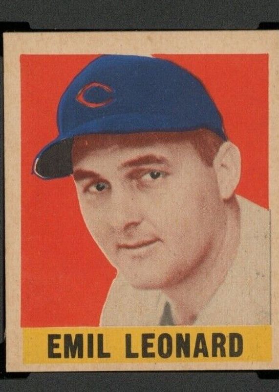 Dutch Leonard 1948 Leaf #113 Base PSA 2