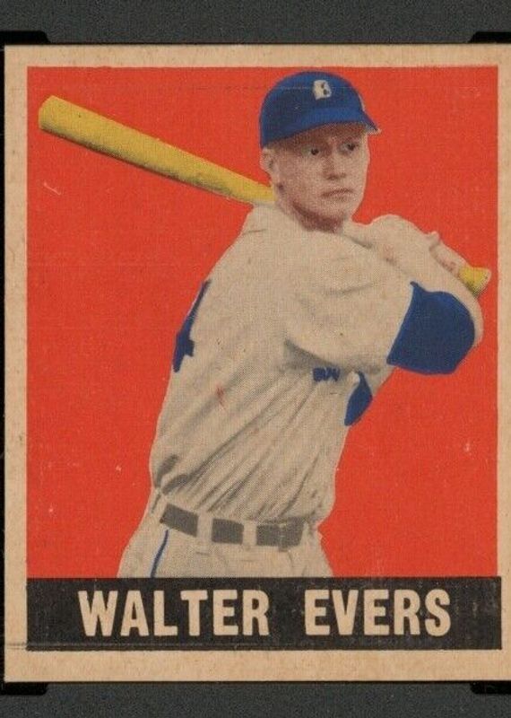 Hoot Evers 1948 Leaf #78 Base Rookie BVG 7.5