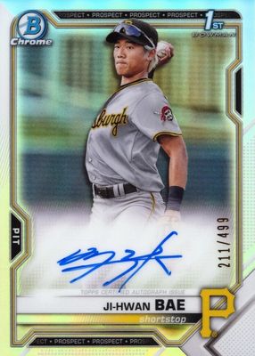 2021 Bowman #CPA-JB Chrome Prospect Auto - Refractor /499 (1st)