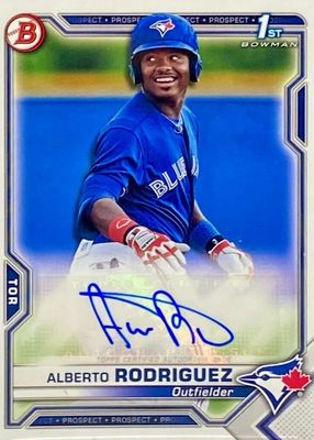 2021 Bowman #PAPR-AR Paper Prospect Auto (1st)